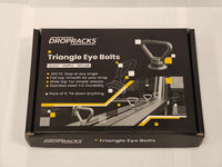 Triangular Eye Bolts - Pack of 4